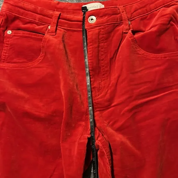 Special A red corduroy pants - Image 7