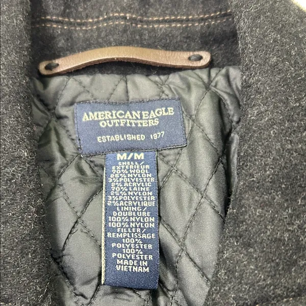 American Eagle Outfitters Charcoal Peacoat - Image 6