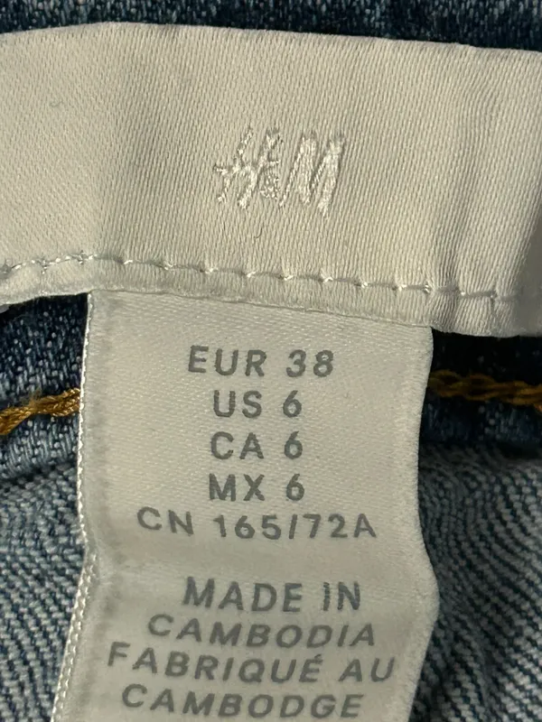 H&M Denim Straight Leg Jeans - Image 3