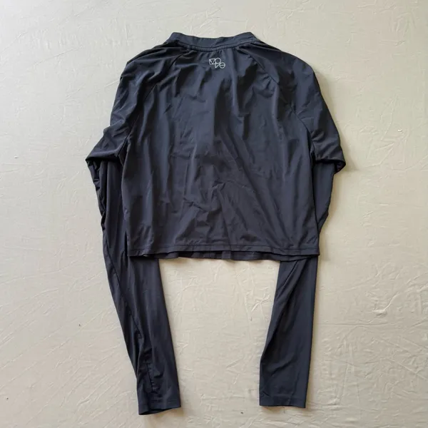 H&M Dry Move Half Zip Cropped Athletic Top - Image 7