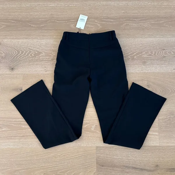 Outcast Ester Flare Pants with Silver Buckles Size L in Black - Image 4