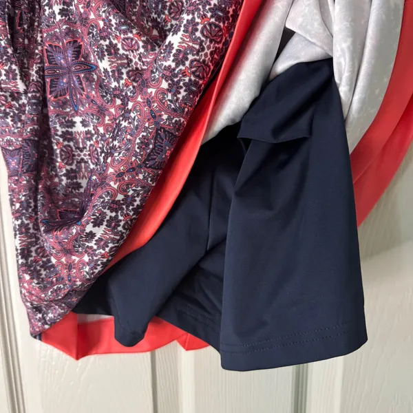 Soho Apparel RG Apparel Skort Coral Print Stretch Athletic Golf Casual XL‎ - Image 5