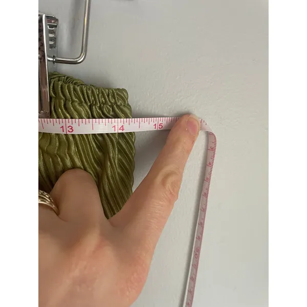 Chartreuse Green strapless dress tube top mini dress ribbed miami‎ going out Y2K - Image 6