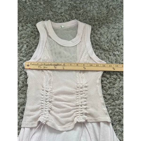 Anthropologie Daily Practice Forward Line Midi Tank Dress in Light Pink Size XXS - Image 13