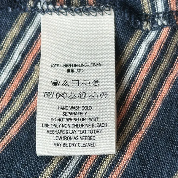 We The Free Best Night Twist Racerback Navy Striped Tank Top Size S - Image 12