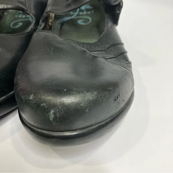 Dansko Ainsley mary Jane clogs black leather size 40‎ - Image 5