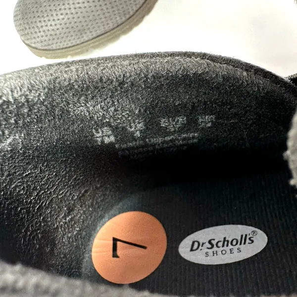 Dr. Scholls Size 7 Bootie Gray Ankle Slip On Closed Toe Comfort Workwear‎ Casual - Image 7