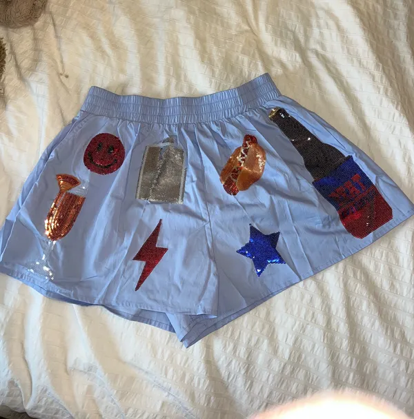 Impeccable Pig Queen of Sparkles Shorts - Image 2