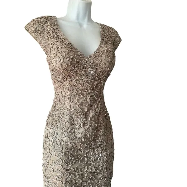 Sue Wong Beaded Dress - Image 5