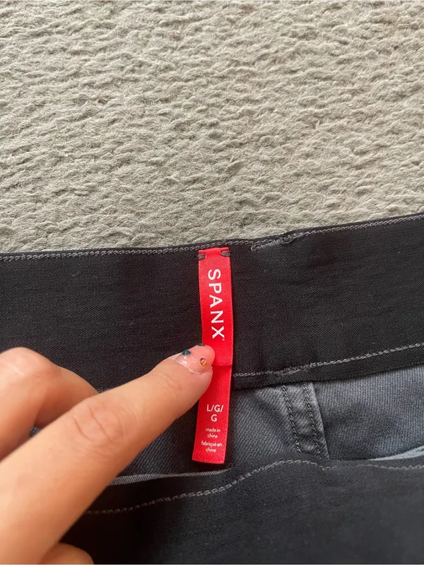 SPANX Gray Utility Bermuda Shorts - Image 3