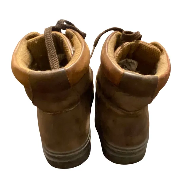 Timberland 12343 Brown Leather Hiking Work Boots Women's Size 9 Waterproof GORP - Image 7
