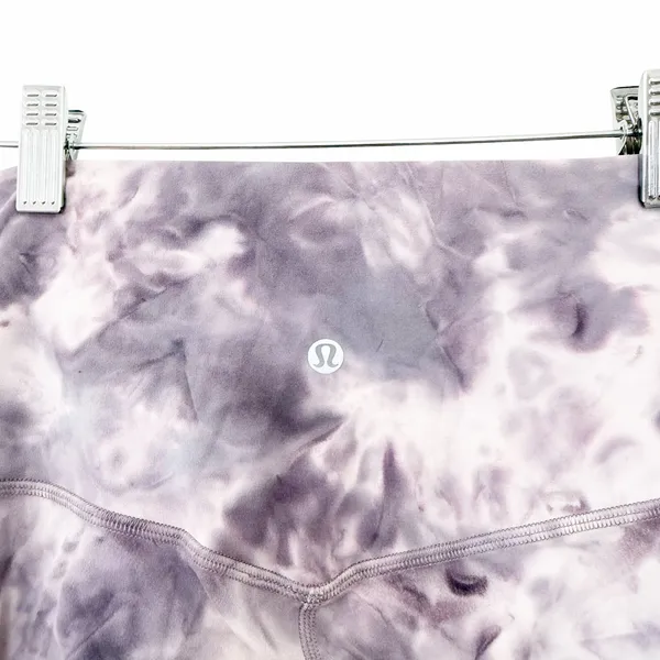Lululemon Align High Rise Leggings Purple Diamond Dye Sz XS - Image 2