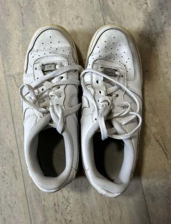 Nike White Air Force 1s - Image 6