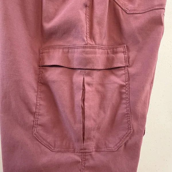 Duluth Trading‎ Womens Dry on the Fly Cargo Hiking Pants Convertible Mauve 6x29 - Image 8