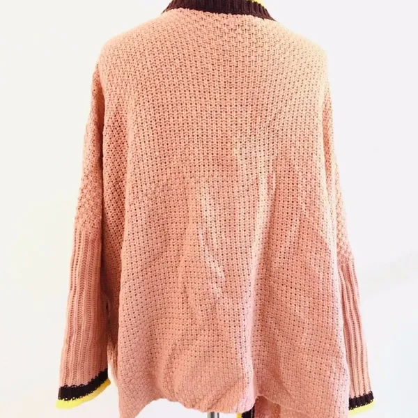 Umgee Oversized Wrap Sweater Draped Boho Crochet Chunky Swing Cardigan‎ Jacket. - Image 7