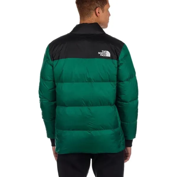 The North Face Nordic 700 fill goose down green puffer jacket no hood men’s szM - Image 2