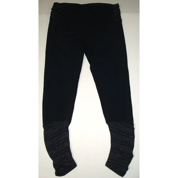 NWT New Black Prana Selwyn Leggings Womens Yoga L High Waist Polka Dots Ruched - Image 3