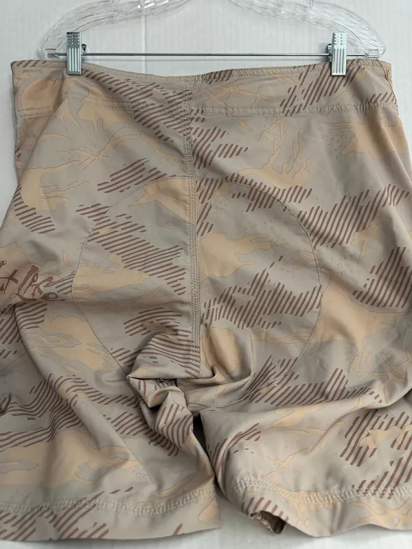 Salt Life Men's Beige Tan Camo Swim Trunks - Image 4