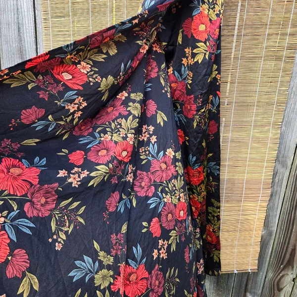 NEW Sweet Lemon Floral Print Halter Neck Maxi Dress - Image 10