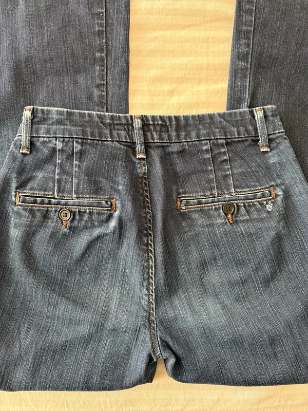 Joe's Jeans Wide-Leg Flare Bootcut Low-Rise Jeans Women’s 27 - Image 3