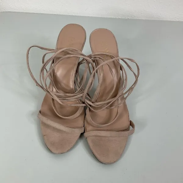 Raye Ankle Wrap Nude Heels Size 9‎ - Image 2