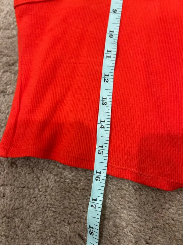 Alo Yoga Aspire Tank Bright Red Small - Image 5