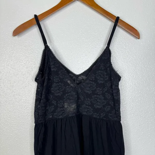 Free People Intimately Black Lace Romper Size Xsmall‎ - Image 4