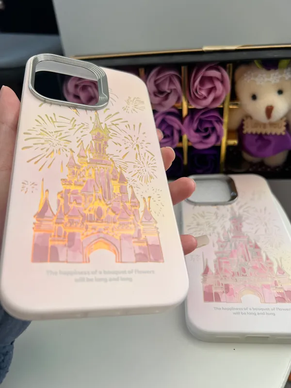 Iphone 16 pro max Laser Castle Case - Image 3