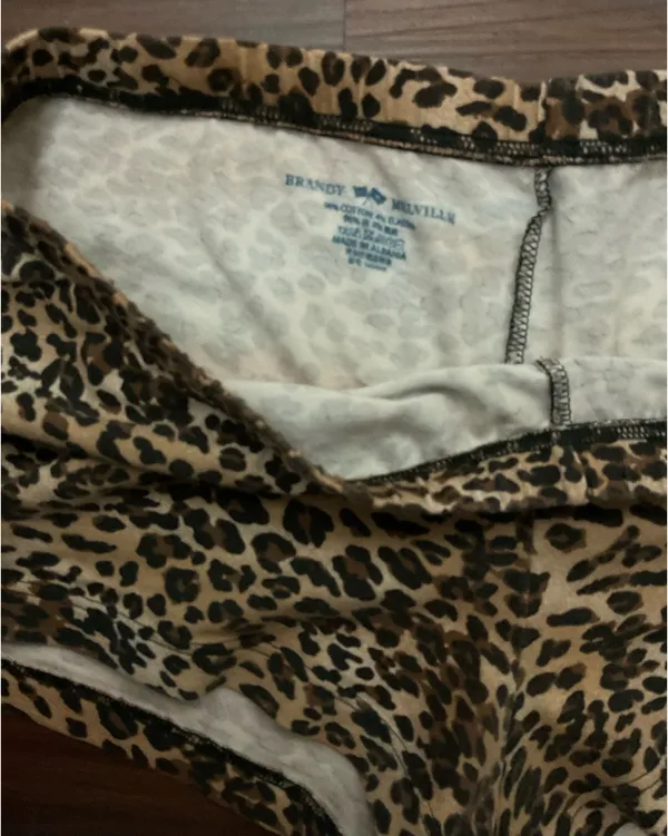 Brandy Melville Cheetah Shorts - Image 3