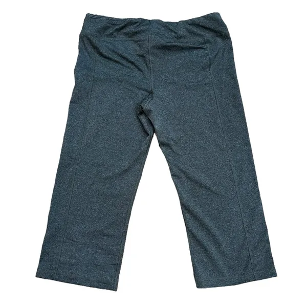 Women's The North Face Cropped Athletic Leggings High Waisted Dark Grey Size XL‎ - Image 2