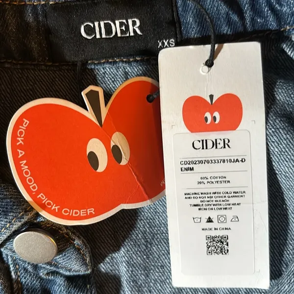NWT cider denim dress - Image 2