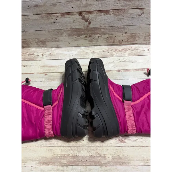 Sorel Flurry Weather Resistant Snow Boots Women's Size 6 Pink Rubber Sole - Image 7