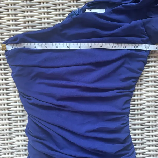 Hello Molly NEW WITH TAGS Party‎ It Up Cold Shoulder Ruched Dress 4 holiday - Image 9