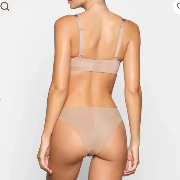 Skims No Show Molded Unlined Balconette‎ Bra in Clay 34A NWT - Image 7