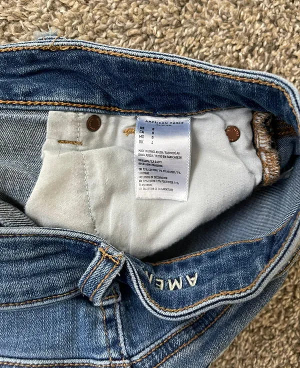 American Eagle Cut Off Shorts - Image 9