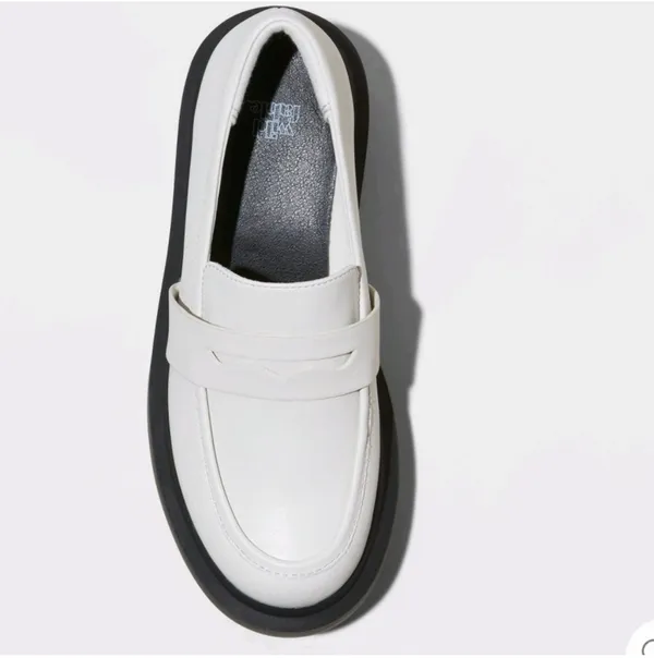 NWT! Wild Fable Women’s Slip-On Loafer Platform Leather Memory Foam Insole Sz 6 - Image 9