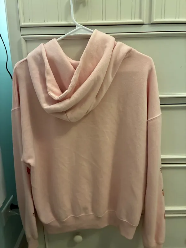 Hollister Pink Sweatshirt Size XS - Image 3