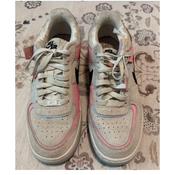 Nike Air Force 1 Shadow Hoops Pack Soft Pink Shoes DX3358-100 8.5 - Image 2