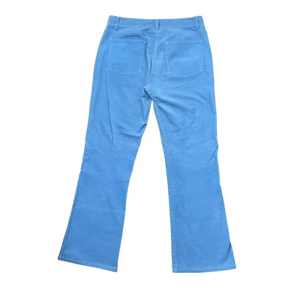 Lilly Pulitzer Vintage White Label Blue Bootcut Corduroy Jeans Size 4 - Image 2