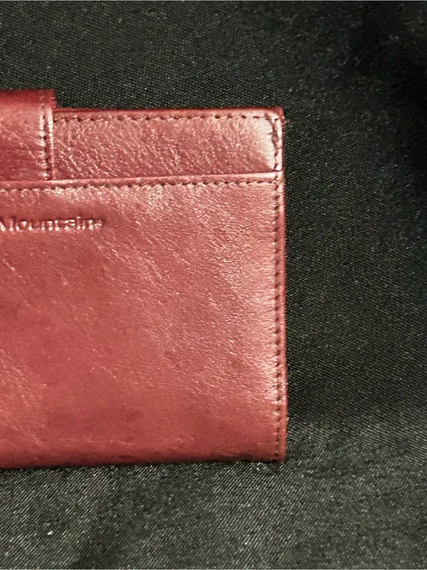 Stone Mountain Women’s Classic Burgundy Snap Wallet - Image 5