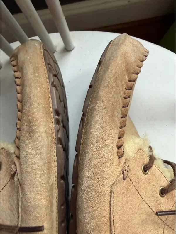 UGG Women's Lace-Up Shearling Lined Boots in Chestnut - Image 7