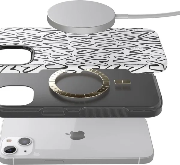 NEW Casely iPhone 13 Case Bold MagSafe White - Image 5
