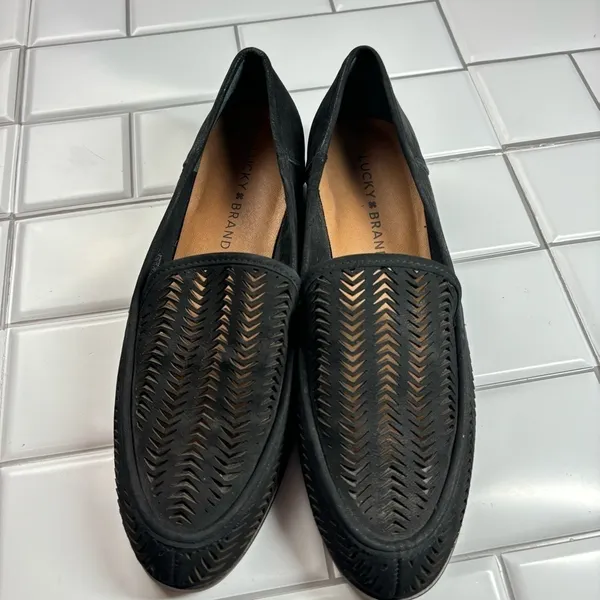 Lucky‎ Brand Black Camdyn Loafer size 7.5 - Image 4
