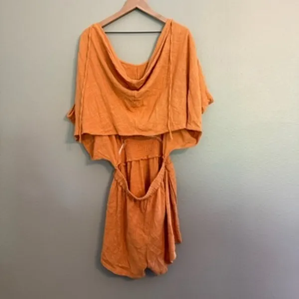 nwt new free people Pietro Romper Suntan size medium M - Image 4