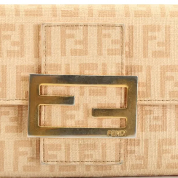 Fendi Zucchino FF Logo Long Wallet or clutch - Image 5