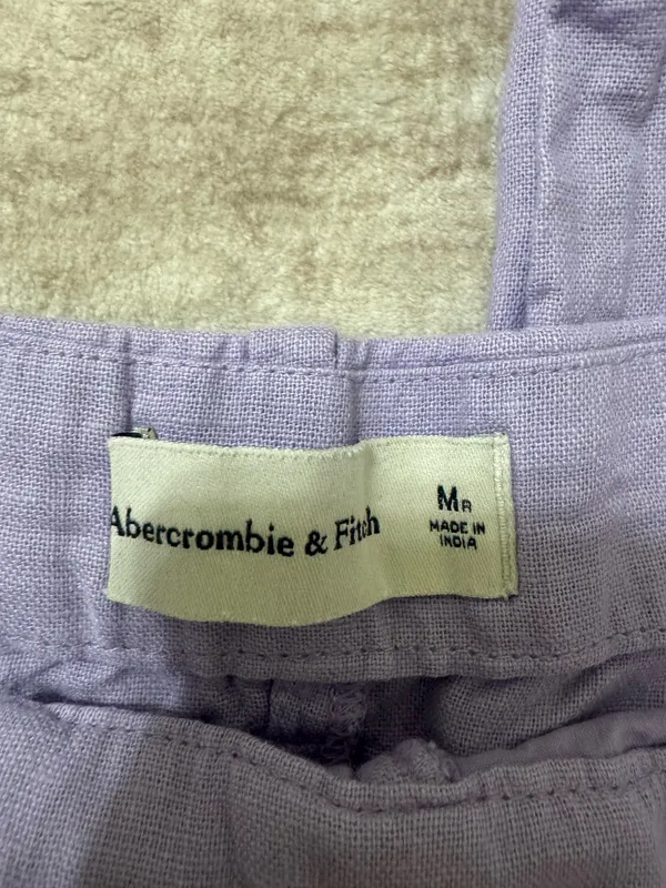 Abercrombie & fitch linen blend trousers size medium - Image 3