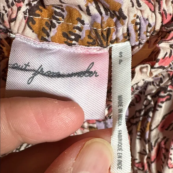 Urban Outfitters Out From Under Jasmine Floral Cropped Cami Top Size Small - Image 7