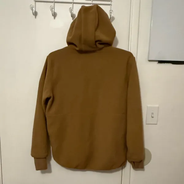 Beyond Yoga Tan Fleece Hoodie - Image 2