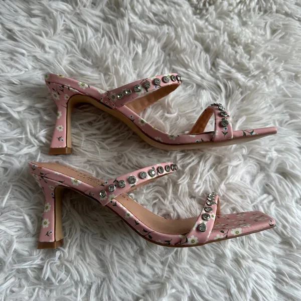 Chinese Laundry Heeled Sandal Floral New In Box Size 6.5 - Image 3