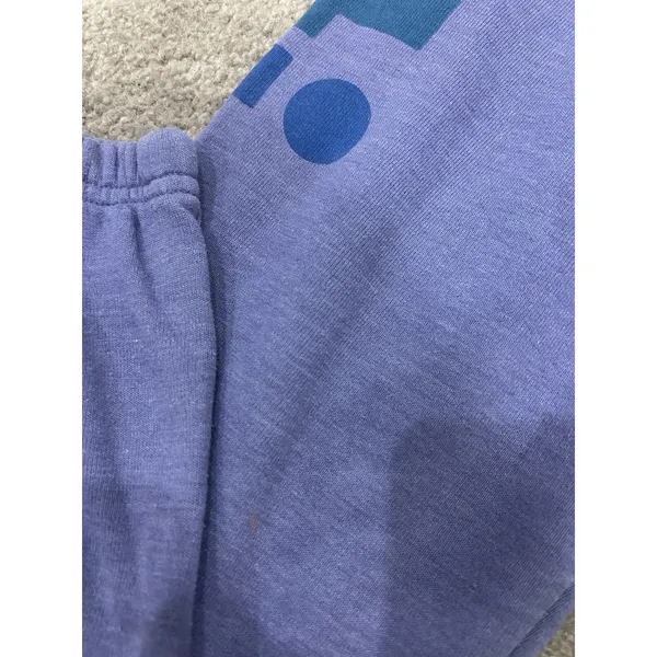 Aviator Nation Logo 2 Sweatpants Lavendar Purple XS Flawed - Image 7
